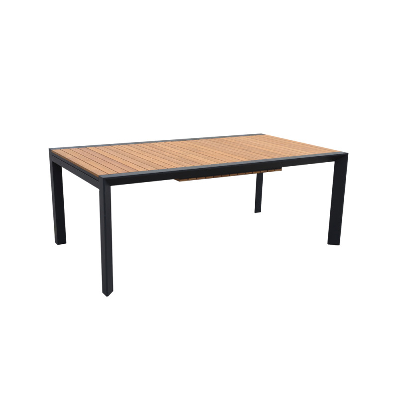 Table de jardin extensible Kauri 200-286 x 100 x 75 cm