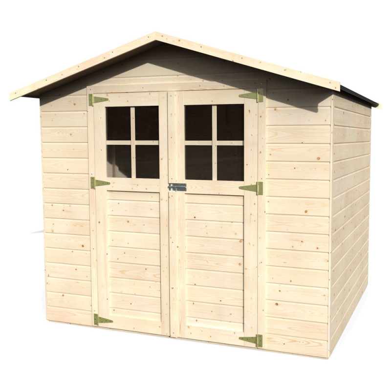 Abri de jardin en bois Lode 12 mm 2