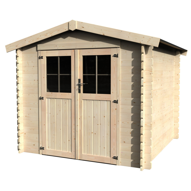 Abri de jardin en bois Flandre 28 mm 2