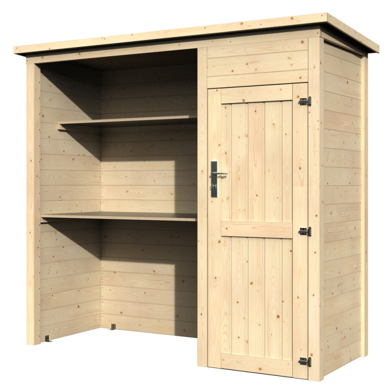 Abri du jardinier Bruna en bois 19 mm 2