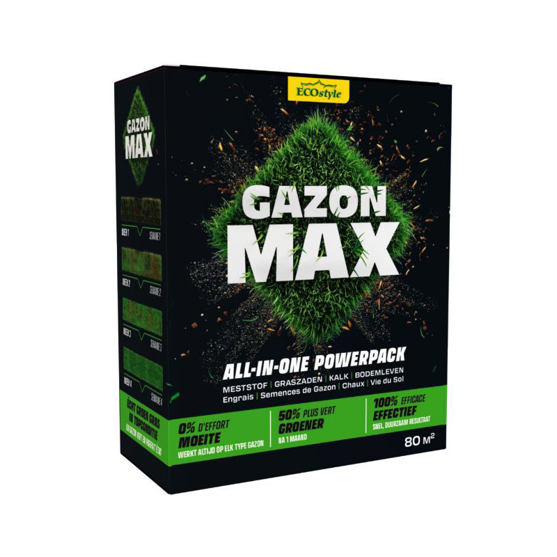 Semences pour gazon GazonMax 4 kg ECOSTYLE