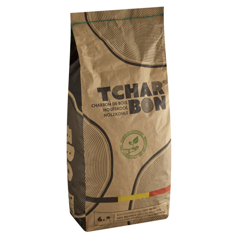 Charbon de bois 6 kg TCHARBON