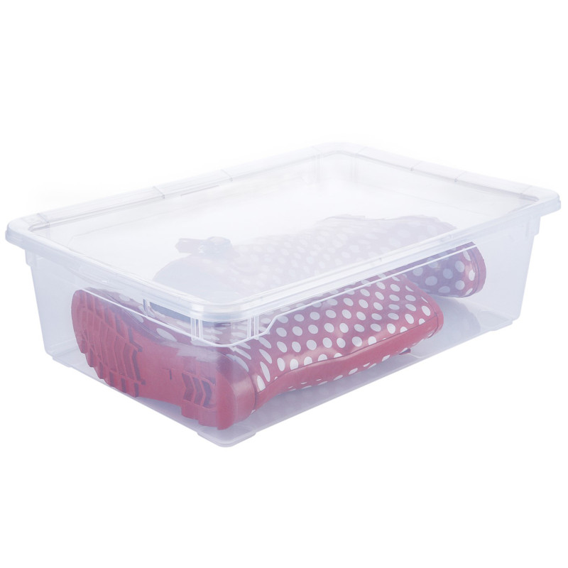 Box de rangement Clearbox transparent 22 L SUNDIS