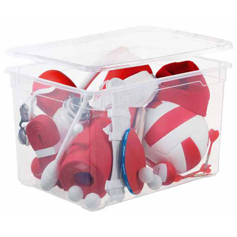 Box de rangement Clearbox transparent 46 L SUNDIS