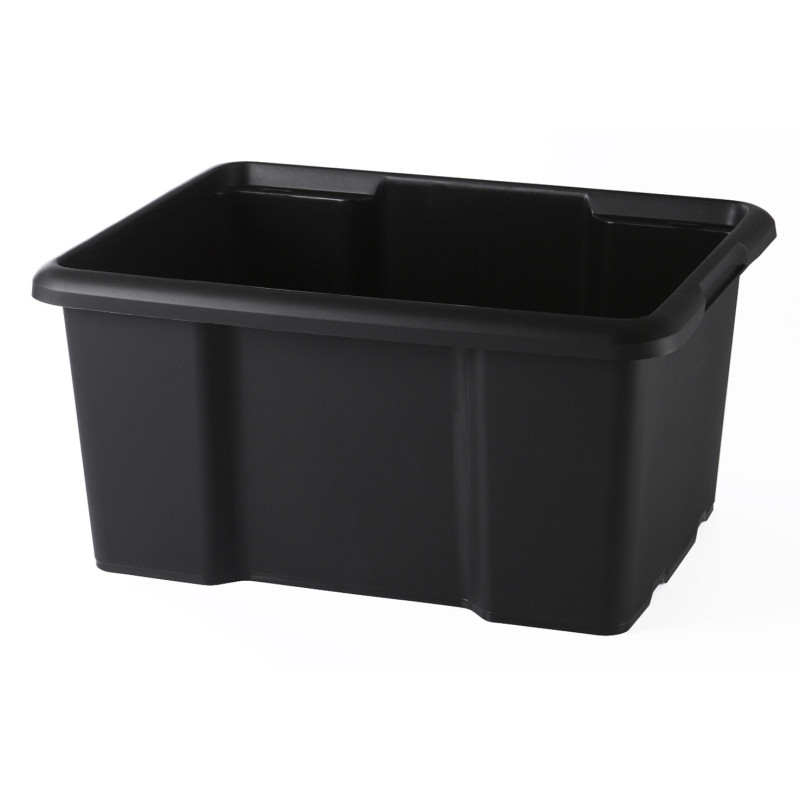 Box de rangement noir 30 L SUNDIS