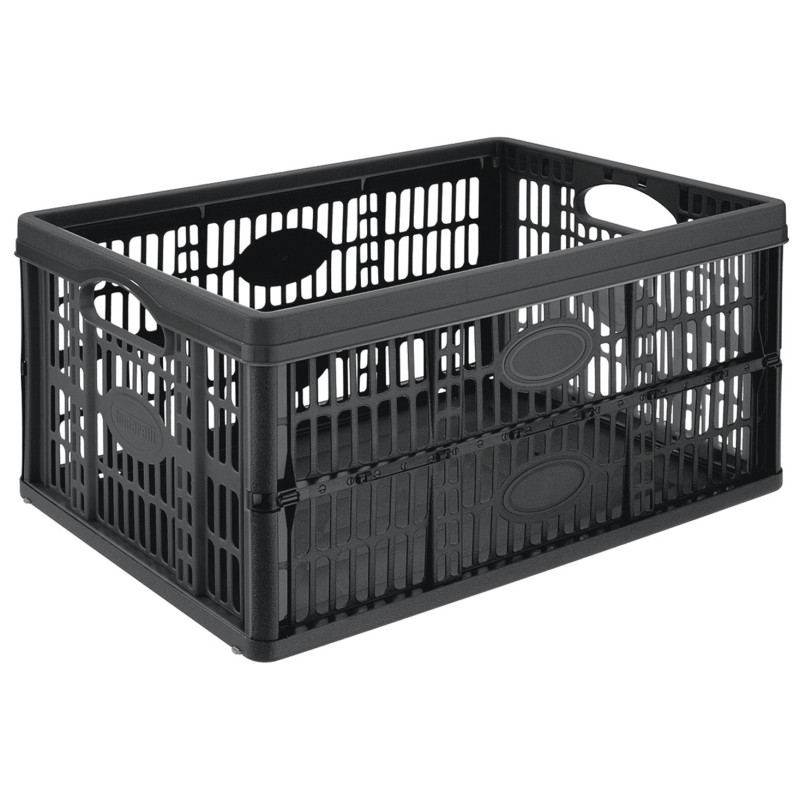 Box de rangement pliante noir 32 L