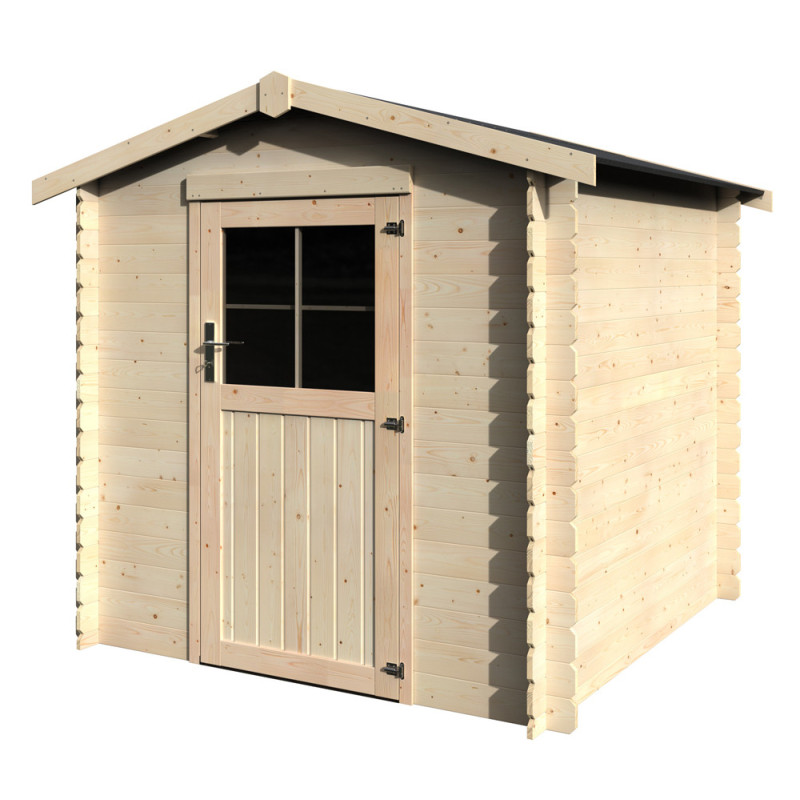 Abri de jardin en bois Haya 19 mm 2,3 x 2,13 m DÉCOR ET JARDIN