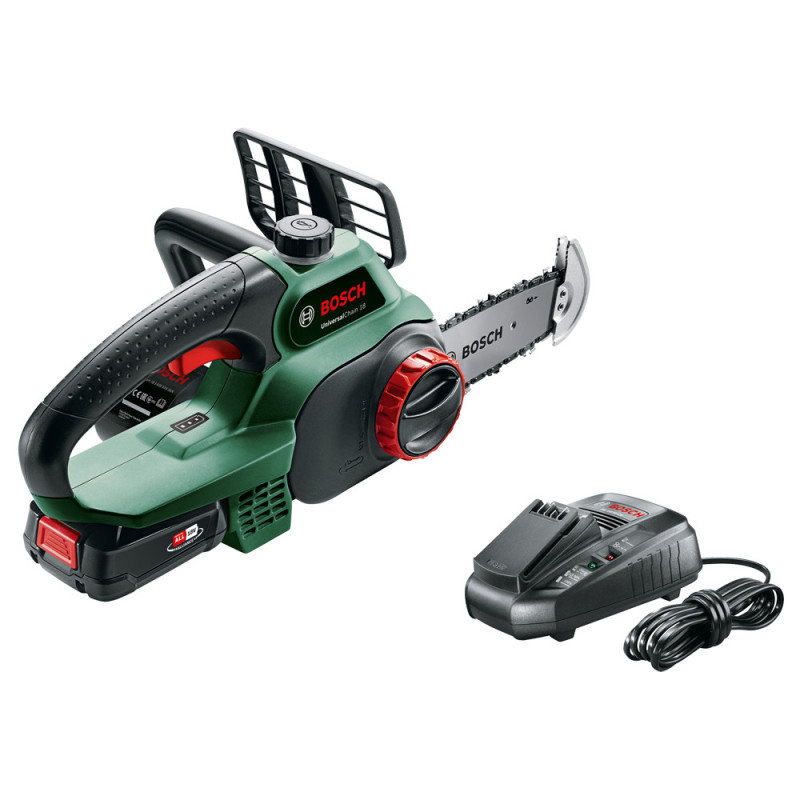 Tronçonneuse sur batterie Universal Chain 18 LI 18 V 2,5 Ah 20 cm BOSCH