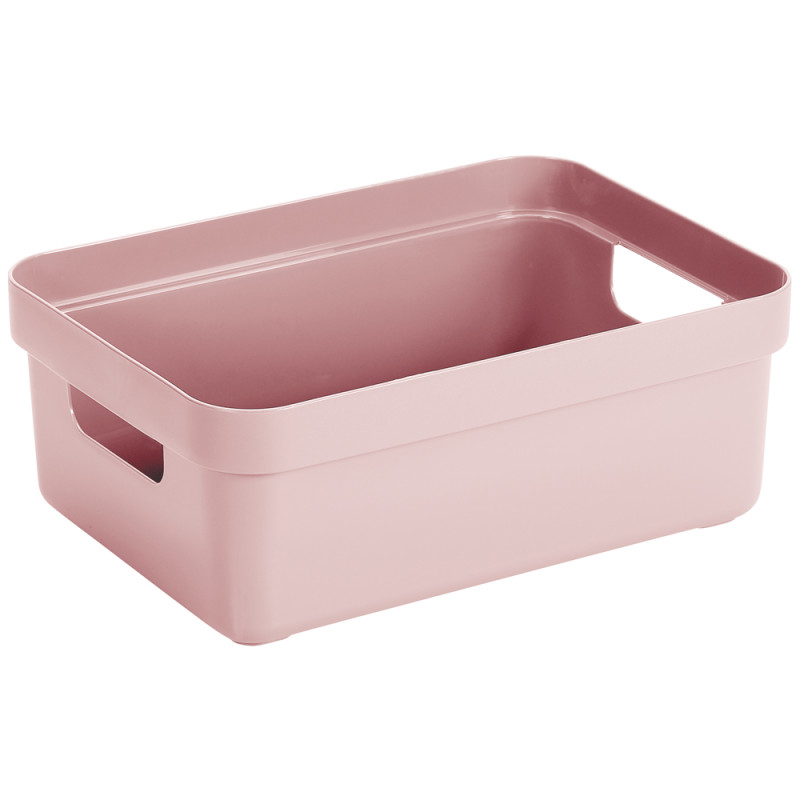 Box de rangement Sigma Home rose 9 L SUNWARE