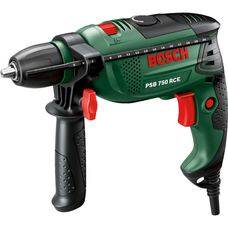 Perceuse à percussion électrique PSB 750 RCE 750 W BOSCH