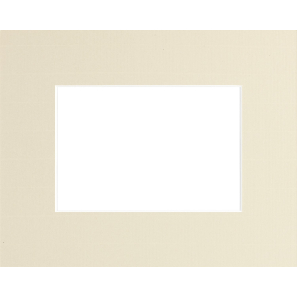 Passe-partout beige 40 x 30 cm avec ouverture intérieure de 30 x 20 cm