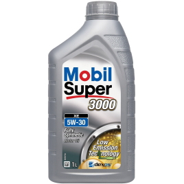 Huile pour moteur Fully Synthetic Super 3000 XE 5W-30 GSP 1 L MOBIL