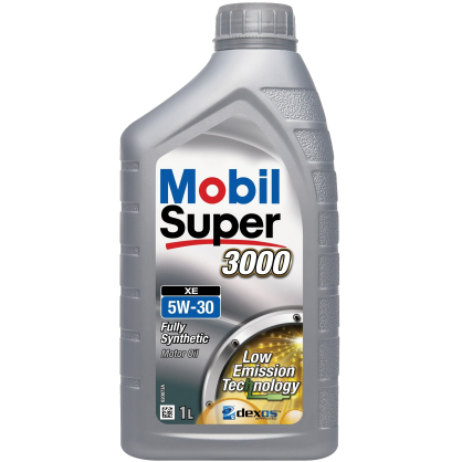 Huile pour moteur Fully Synthetic Super 3000 XE 5W-30 GSP 1 L MOBIL