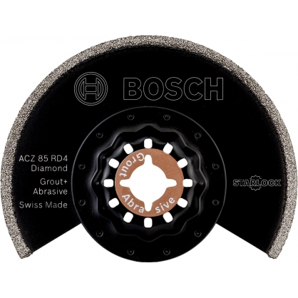 Lame segment à concrétion diamant Starlock ACZ 85 RD4 BOSCH