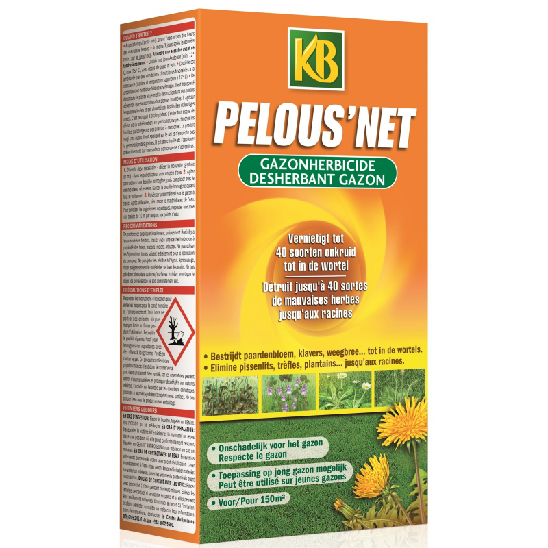 Herbicide Sélectif Pelousnet Kb 