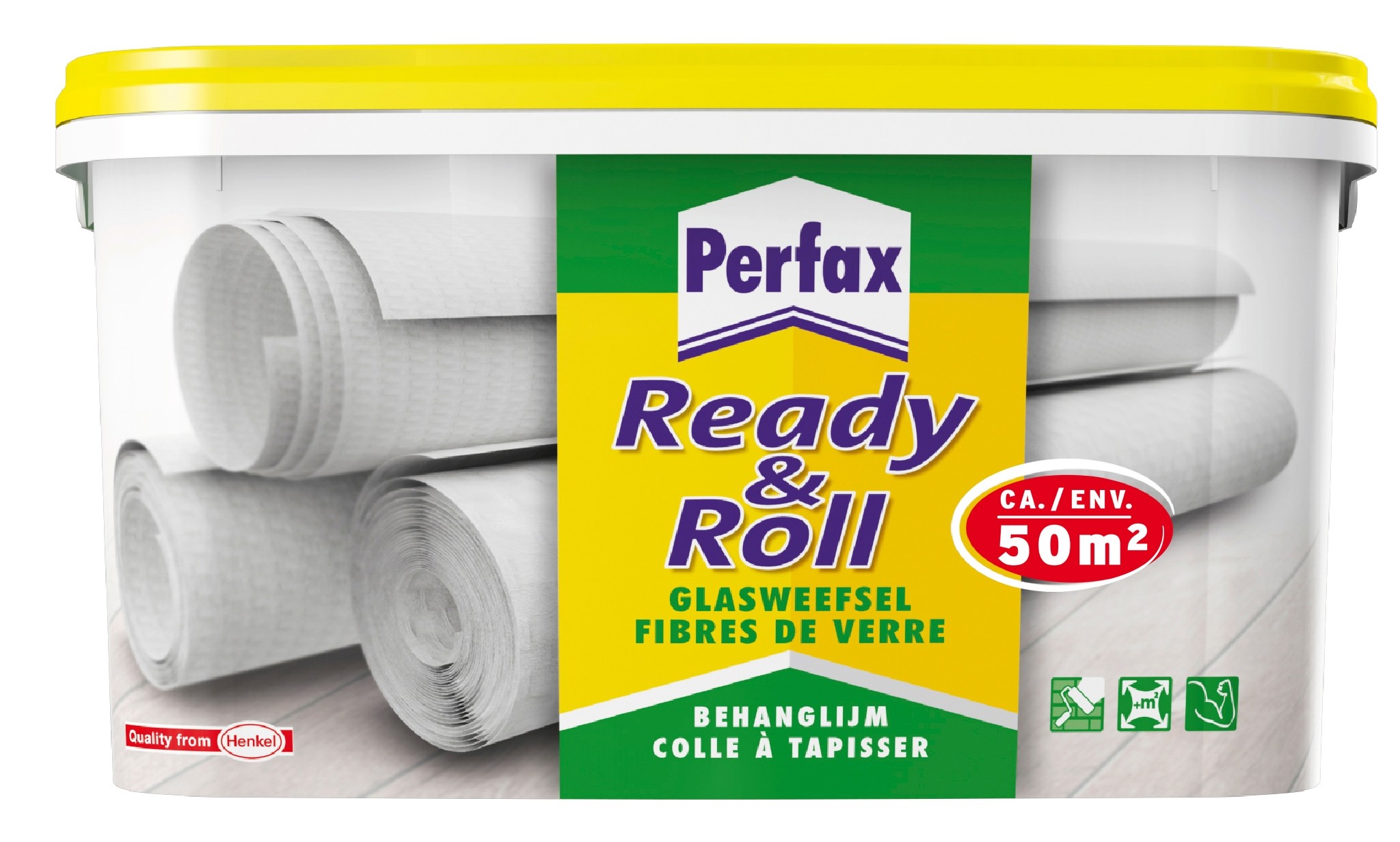 Colle à tapisser Ready&Roll pour fibres de verre 10 kg PERFAX
