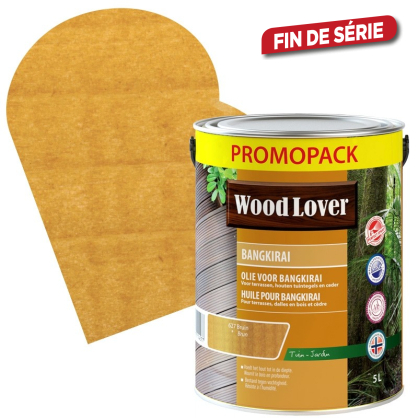 Huile pour bangkirai brune 5 L WOOD LOVER