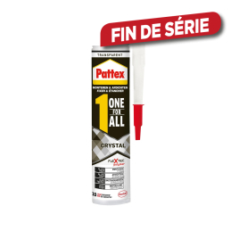 Mastic de fixation One For ALL Crystal 290 g PATTEX