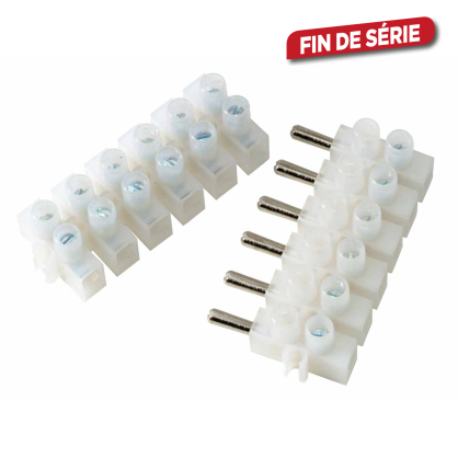 Barrette de connexion avec fiche 1,5 mm transparent PROFILE