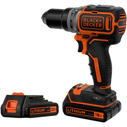 les blaque historique Perceuse-visseuse-sur-batterie-brushless-18-v-blackdecker