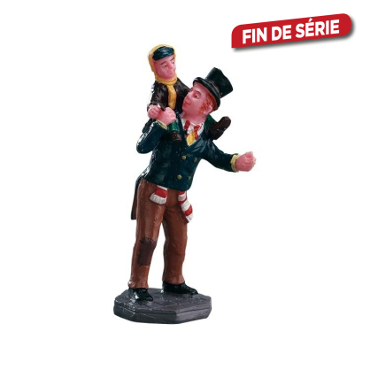 Figurine bob cratchit et tiny tim LEMAX