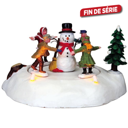 Animation joyeux bonhomme de neige LEMAX