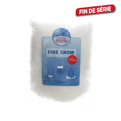 Neige en poudre 100 g DECORIS