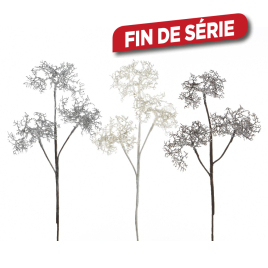 Branche d'arbre effet gel DECORIS