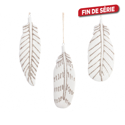 Plume en porcelaine DECORIS