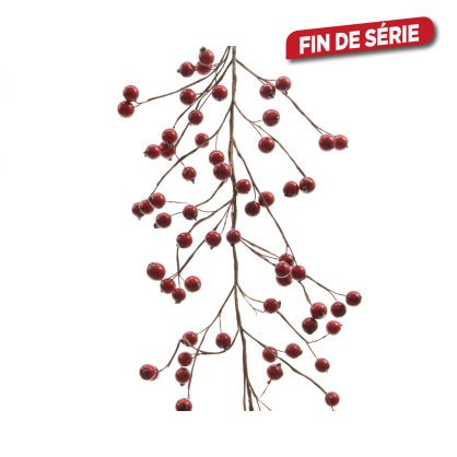 Guirlande de Noël intérieure en baies et branches pour sapin DECORIS