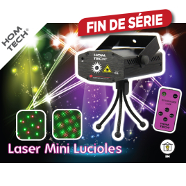 Laser scintillant intérieur