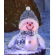 Bonhomme de neige lumineux LED multi-effets