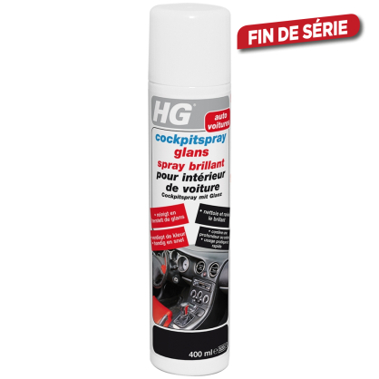 Spray brillant pour intérieur de voiture 0,4 L HG