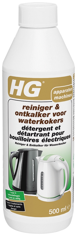 Détergent et détartrant pour bouilloires électriques 500 ml - HG