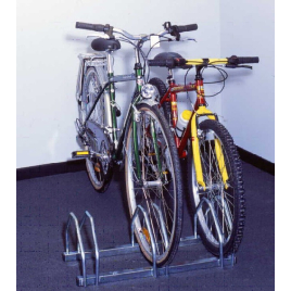 Range-vélos mural rabattable pour 2 vélos Mottez B053QRA - Feu Vert