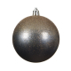 Boule de Noël en plastique pailletée Dégradé Ø 8 cm DECORIS