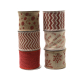 Ruban en tissu rouge 2,7 m DECORIS