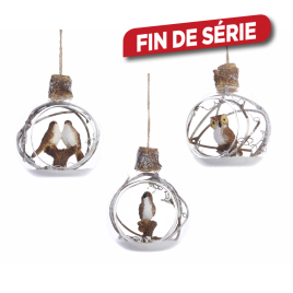 Boules Et Décorations De Noël En Verre En Plastique Et En