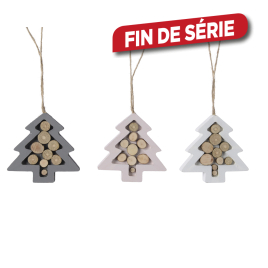 Sapin en bois à suspendre DECORIS