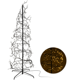 Arbre de Noël spirale lumineux 150 cm LED