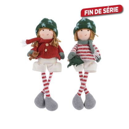 Figurine d'enfant avec jambes flexibles DECORIS