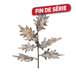 Branche enneigée 25 x 65 cm DECORIS