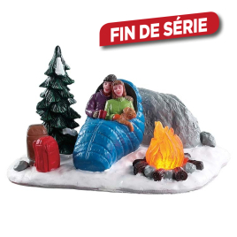 Figurine feu de nuit LEMAX