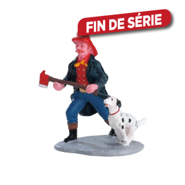 Figurine le pompier LEMAX