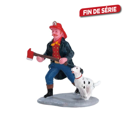 Figurine le pompier LEMAX