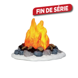 Figurine feu de camp LEMAX