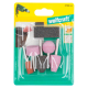 Set de meules abrasives et une pierre d'affûtage WOLFCRAFT