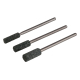 Set de meules abrasives trois pièces WOLFCRAFT