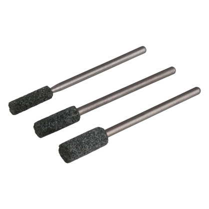 Set de meules abrasives trois pièces WOLFCRAFT