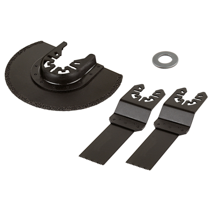 Kit d'accessoires pour outils multi-fonctions 4 pièces WOLFCRAFT